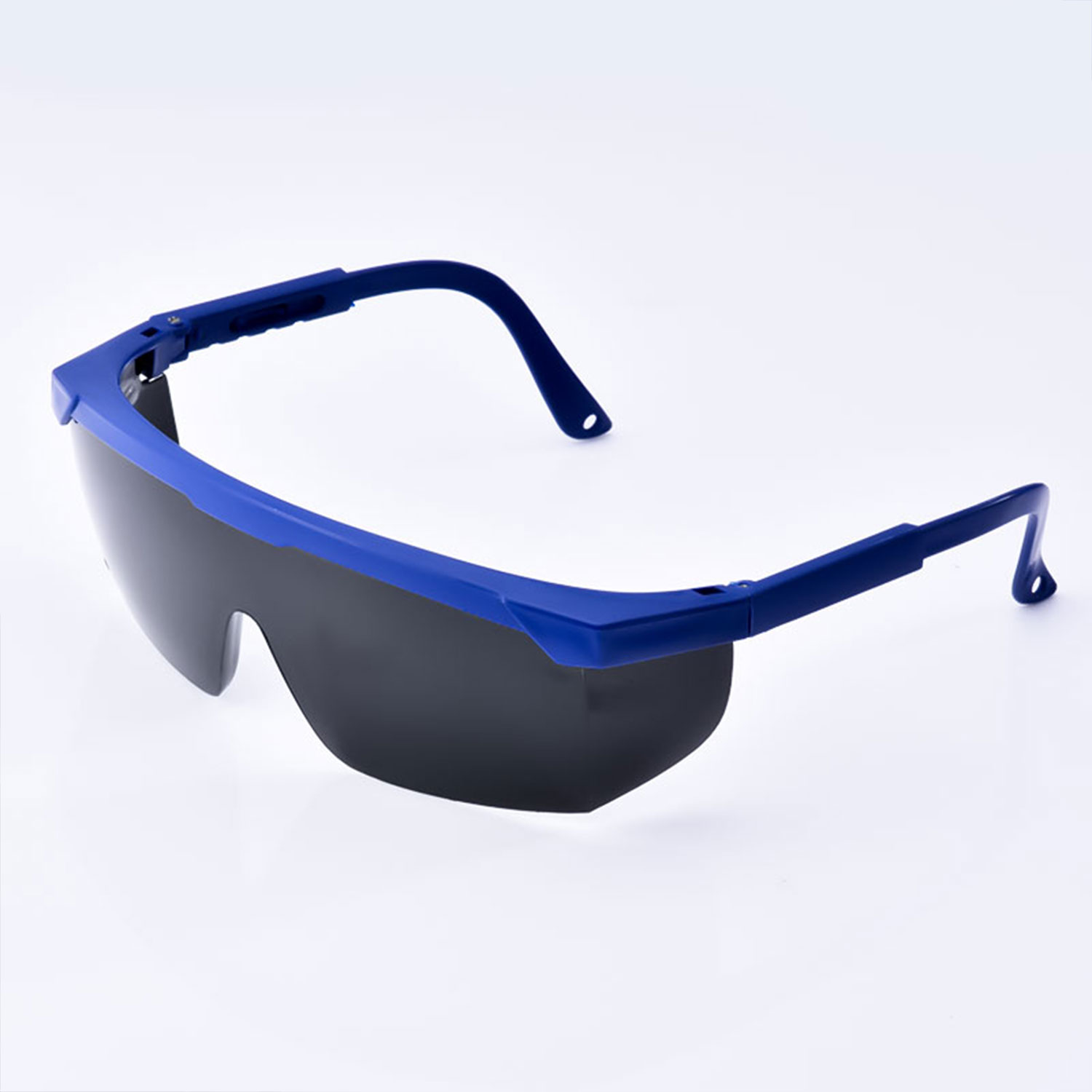 Okulary ochronne z ciemnego PC Heavy Duty KS102 czarne