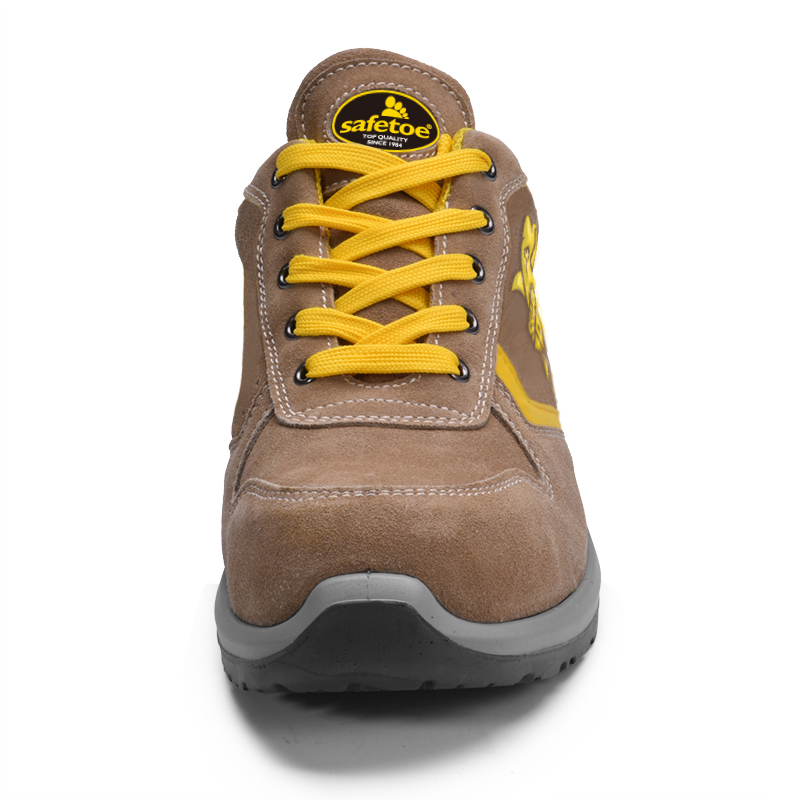 Buty robocze z kompozytowym podnoskiem L-7328 żółte