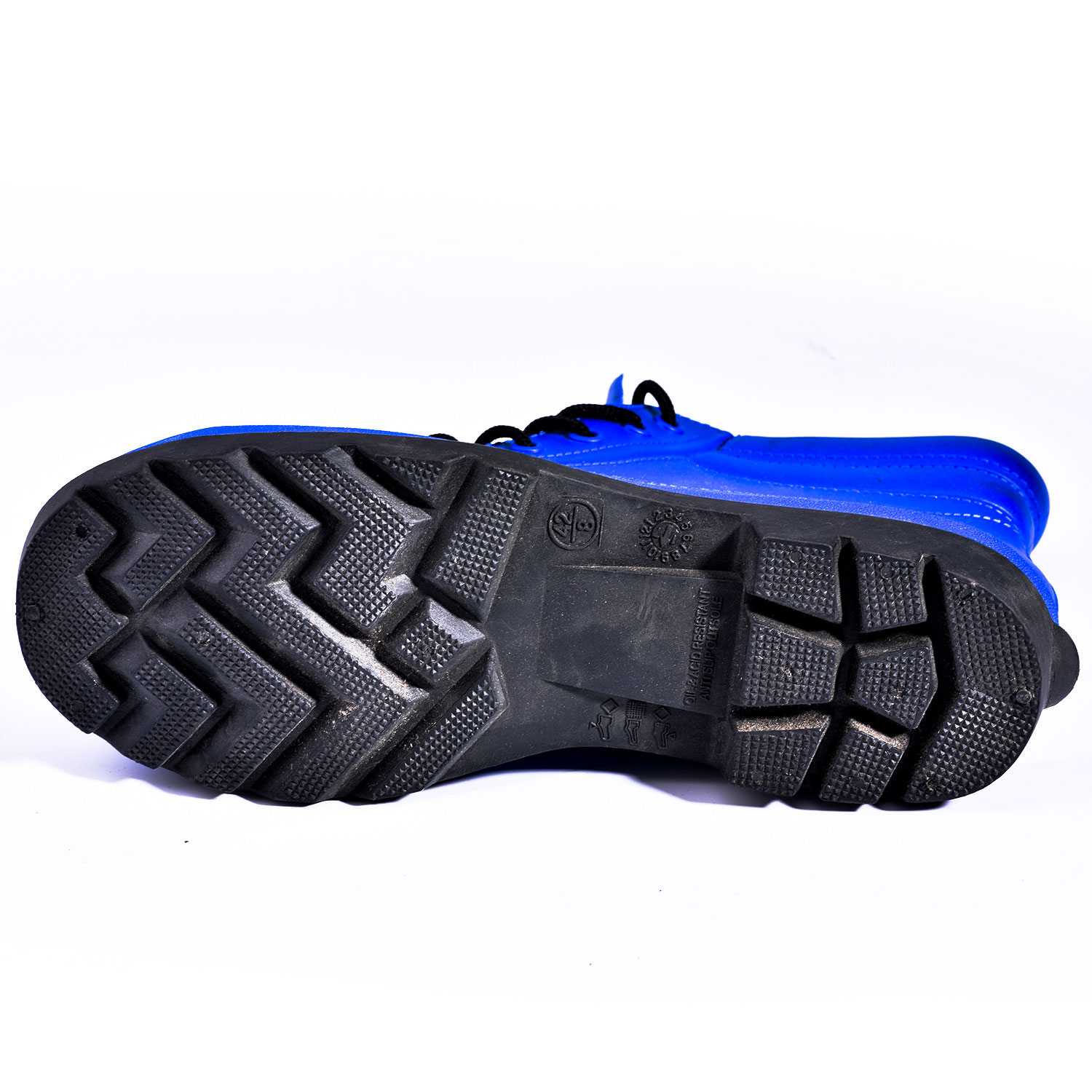Budowlane Kalosze W-6050 Niebieskie